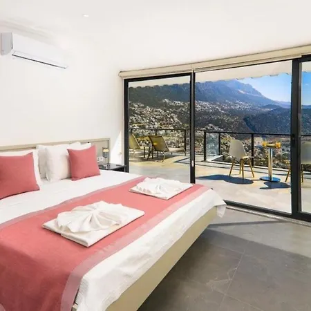 Vila Villa In Kalkan Sleeps 10 Includes Swimming Pool Air Con And Wifi 0 *