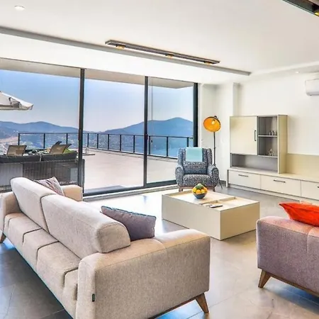 Villa In Kalkan Sleeps 10 Includes Swimming Pool Air Con And Wifi 0 Villa *